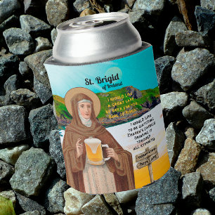 Enfriador De Latas Santa Brígida de Irlanda y su Lago de Cerveza