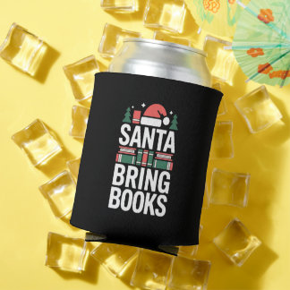 Enfriador De Latas Santa Bring Books Holiday