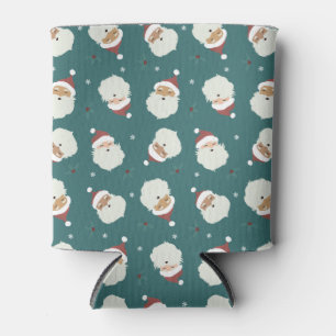 Enfriador De Latas Santa Claus Feliz Navidad