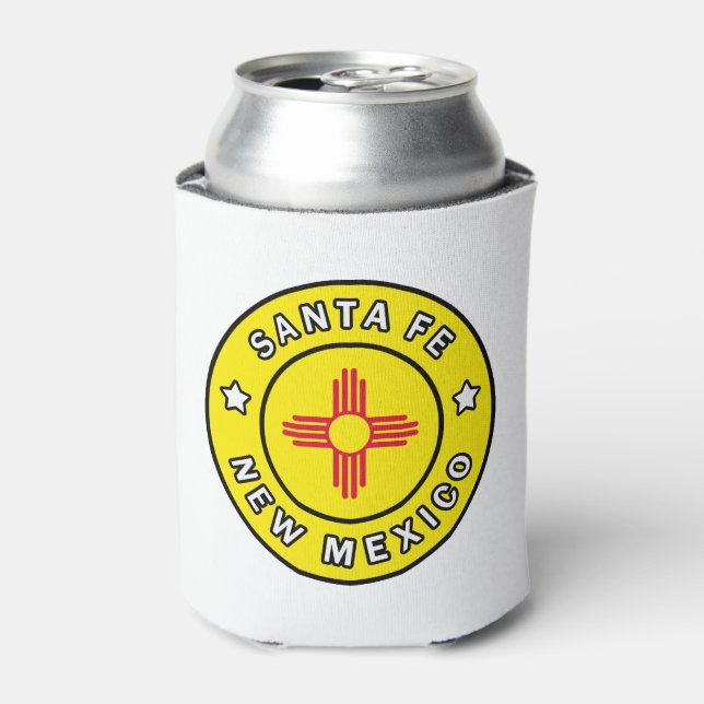 Enfriador De Latas Santa Fe Nuevo México (Lata Anverso)