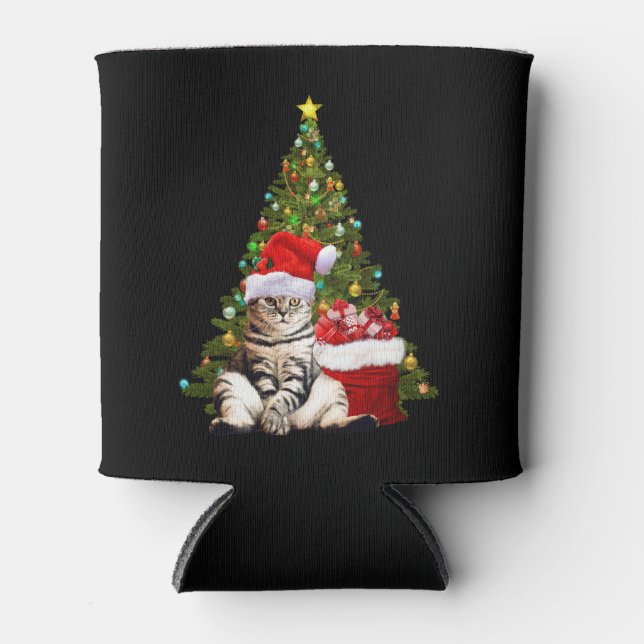 Enfriador De Latas Santa Gato (Anverso)