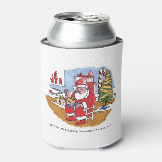 Enfriador De Latas Santa Wet can cooler (Lata Anverso)