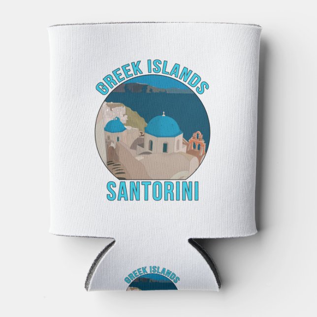 Enfriador De Latas Santorini (Anverso)