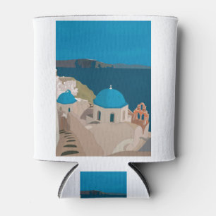 Enfriador De Latas Santorini Grecia