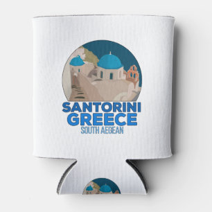 Enfriador De Latas Santorini Grecia Sur de Egeo