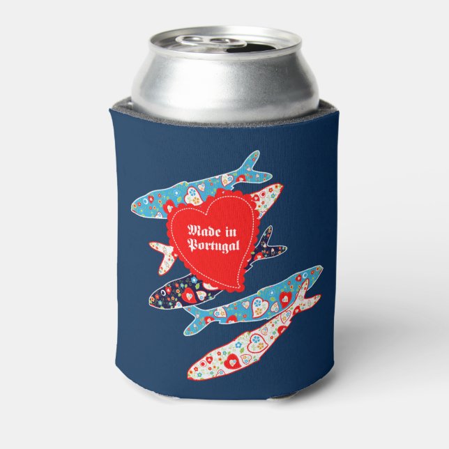 Enfriador De Latas Sardinas fabricadas en Portugal (Reverso de la lata)