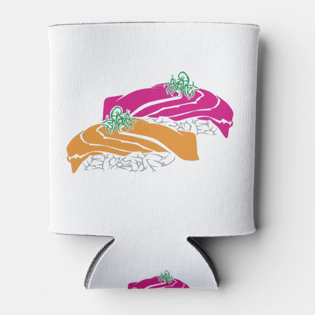 Enfriador De Latas Sashimi Sushi (Anverso)