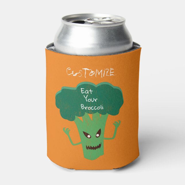 Enfriador De Latas Scary Broccoli Thunder_Cove (Lata Anverso)