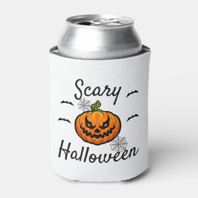 Enfriador De Latas Scary Halloween (Lata Anverso)