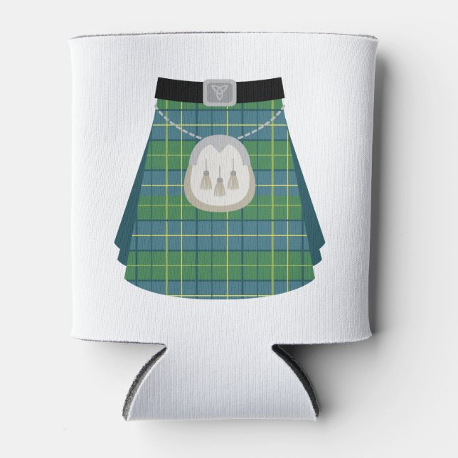 Enfriador De Latas Scottish Kilt (Anverso)