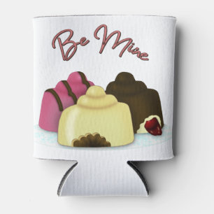 Enfriador De Latas Sé Mío Dulces del Día de San Valentín