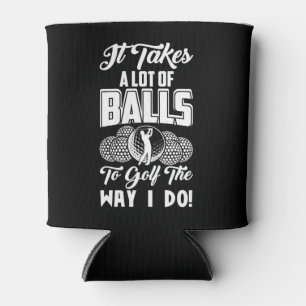 Enfriador De Latas Se Necesitan Muchas Bolas Para Golf De La Manera E