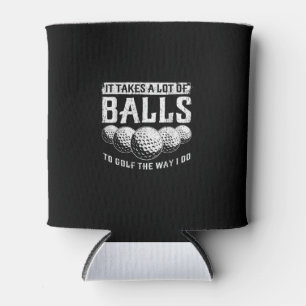 Enfriador De Latas Se Necesitan Muchas Bolas Para Golf De La Manera E