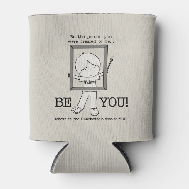 Enfriador De Latas ¡Sé tú! (Anverso)