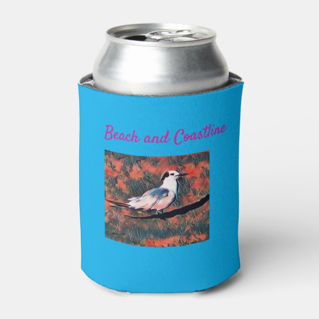 Enfriador De Latas Seabird Beach round Beach Towel  (Lata Anverso)