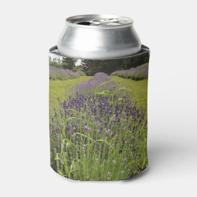Enfriador De Latas Seafoam Lavender Farm (Lata Anverso)