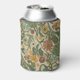 Enfriador De Latas Seamless vintage botanical pattern 