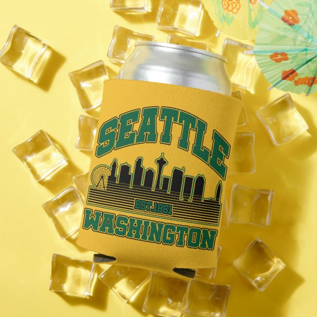 Enfriador De Latas Seattle, Washington (Verano in situ)