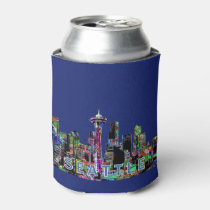 Enfriador De Latas Seattle, Washington en graffiti