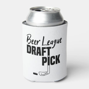 Enfriador De Latas Selección de Coozie para jugador de hockey de la L