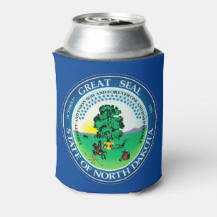 Enfriador De Latas Sello de Dakota del Norte
