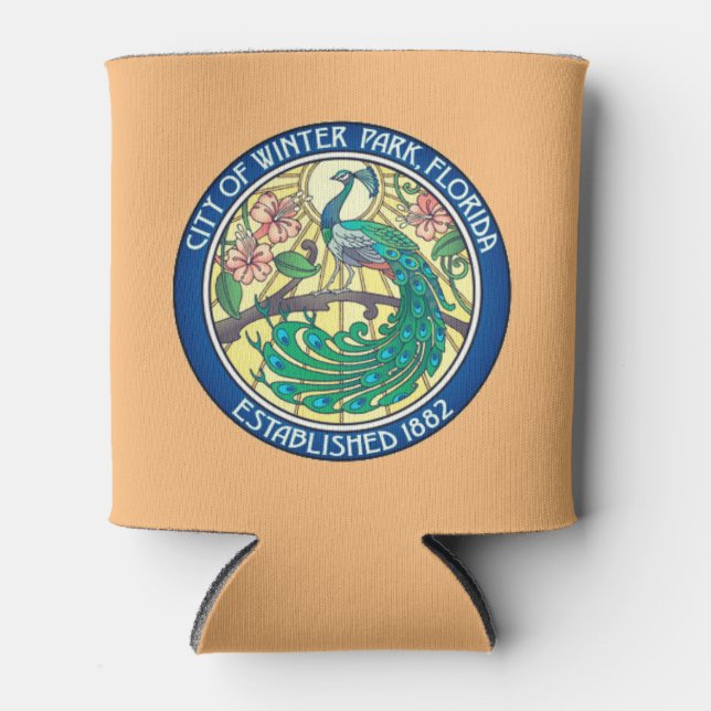 Enfriador De Latas Sello de Winter Park, Florida (Anverso)