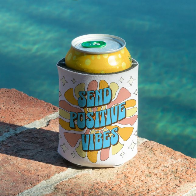 Enfriador De Latas Send Positive Vibes (Piscina in situ)