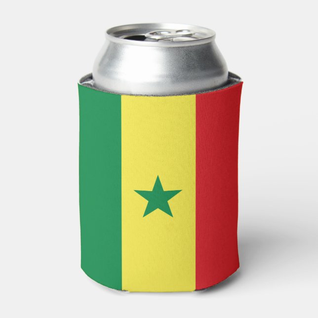 Enfriador De Latas Senegal Flag (Lata Anverso)