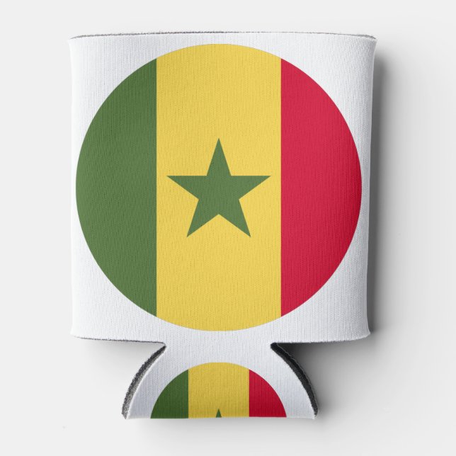 Enfriador De Latas Senegal Flag (Anverso)