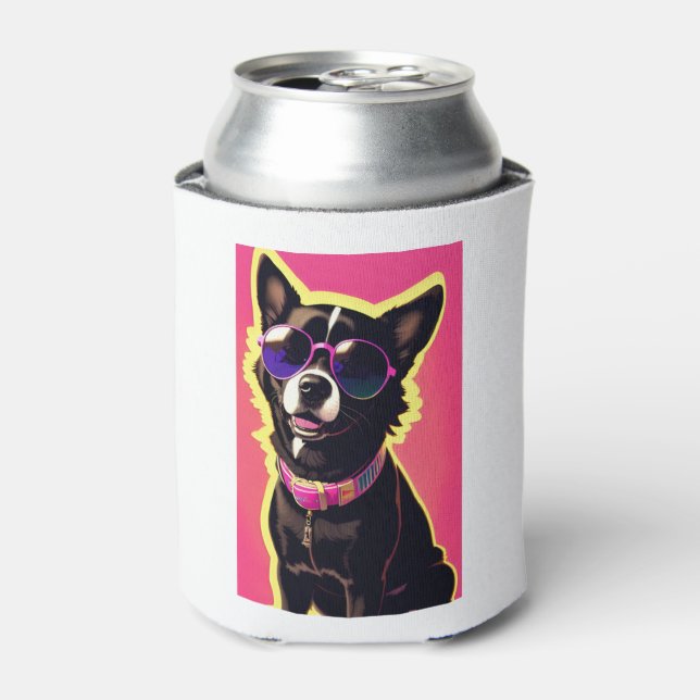 Enfriador De Latas Señora de la colmena fronteriza (Lata Anverso)