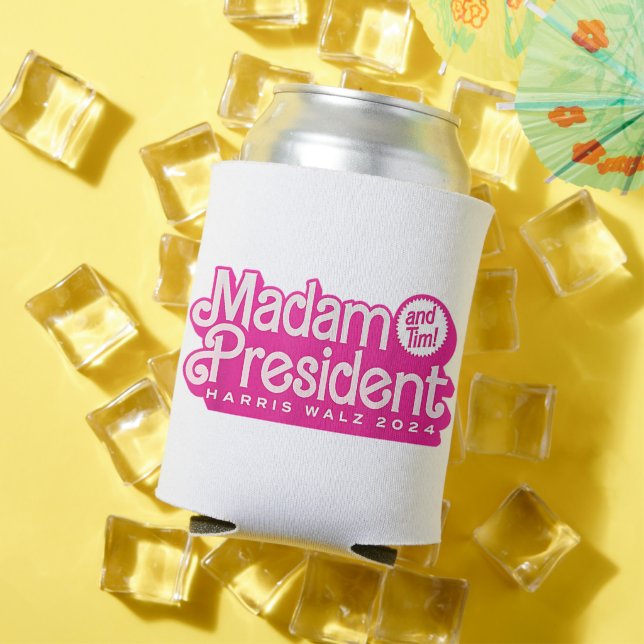 Enfriador De Latas Señora Presidenta | Harris Walz (Verano in situ)