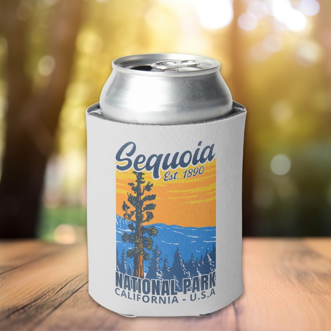Enfriador De Latas Sequoia National Park Tree Landscape Art (Subido por el creador)