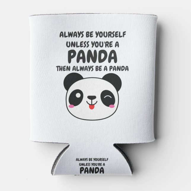 Enfriador De Latas ser siempre panda (Anverso)