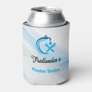 Enfriador De Latas Servicio de fontanería Logo de gota de agua azul f