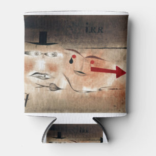 Enfriador De Latas Seventeen, crazy (1923)  by paul klee