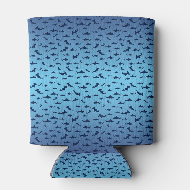 Enfriador De Latas Shark PAttern (Reverso)