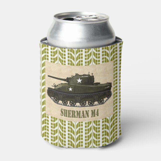 ENFRIADOR DE LATAS SHERMAN M4 TANK (Lata Anverso)