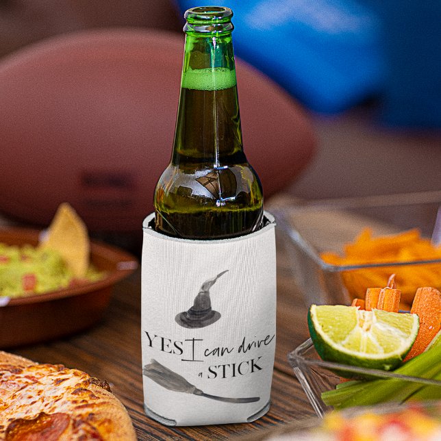 Enfriador De Latas Sí, Puedo Manejar Un Palo Divertido | Feliz Hallow (Subido por el creador)