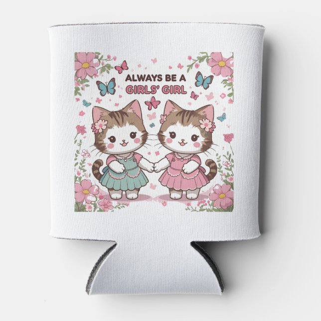 Enfriador De Latas Siempre Sea Chica De Chicas (Anverso)