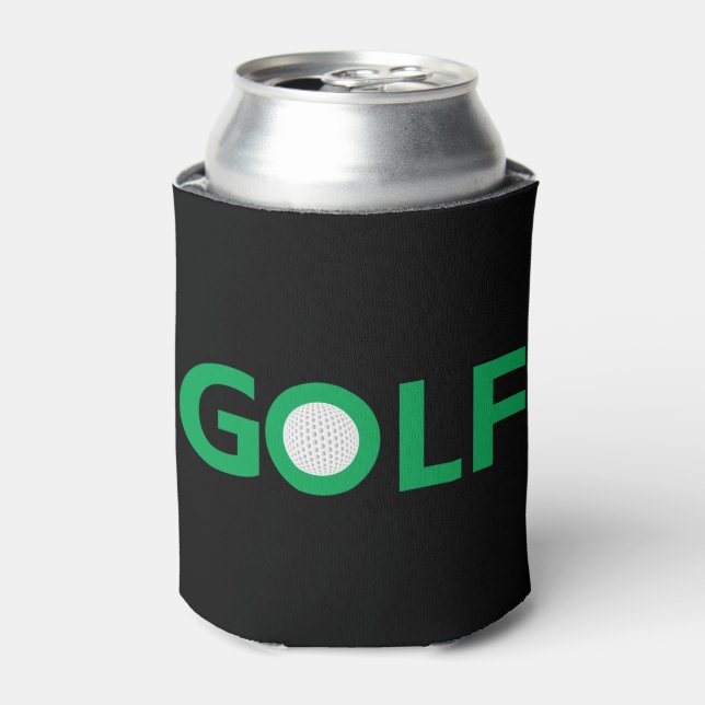 Enfriador De Latas Signo de golf (Lata Anverso)