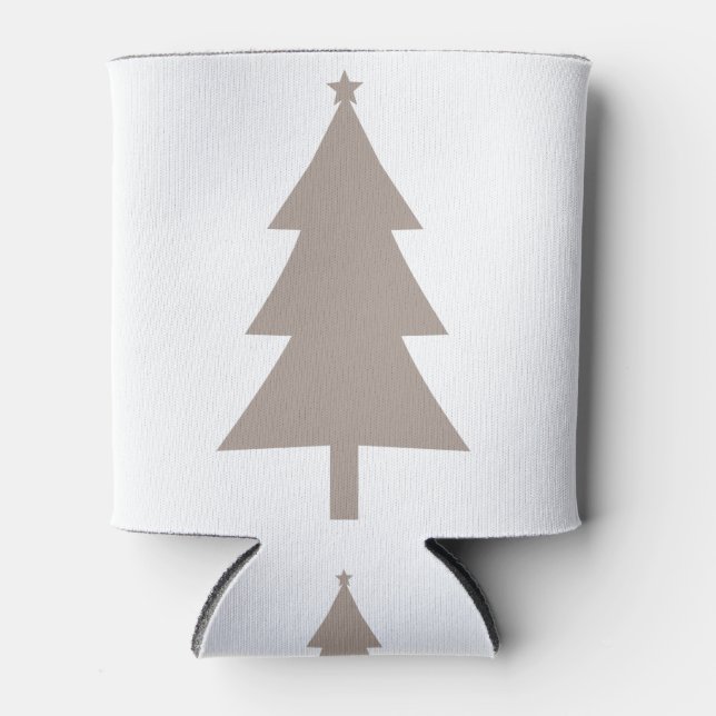 Enfriador De Latas Silhouette 7 de Navidad (Anverso)