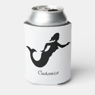 Enfriador De Latas Silhouette Mermaid Thunder_Cove