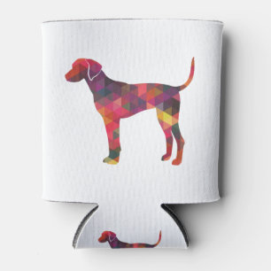 Enfriador De Latas Silueta de patrón geométrico flotante multiuso