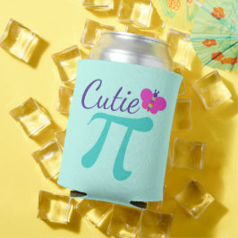 Enfriador De Latas Símbolo de Cutie Pi Math Pun