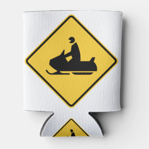 Enfriador De Latas Símbolo de Snowmobile