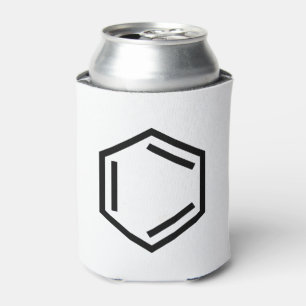 ENFRIADOR DE LATAS SÍMBOLO DEL ANILLO DE BENZENE