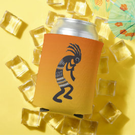 Enfriador De Latas Símbolo nativo americano de Kokopelli