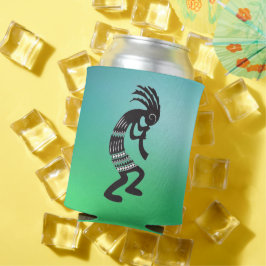 Enfriador De Latas Símbolo nativo americano de Kokopelli