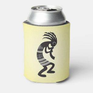 Enfriador De Latas Símbolo nativo americano de Kokopelli