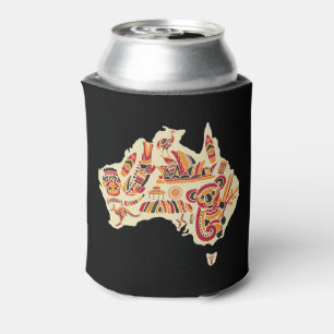Enfriador De Latas Símbolos australianos